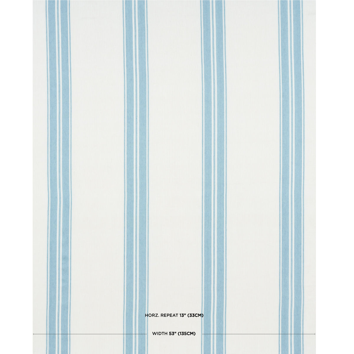 SCHUMACHER  MARK D. SIKES BRENTWOOD STRIPE WOVEN WOVEN POOL   - 70875