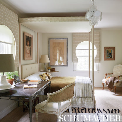 SCHUMACHER  DAVID KAIHOI LINES EMBROIDERIES EMBROIDERIES BLUE   - 71211