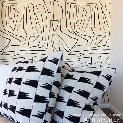 SCHUMACHER  DAVID KAIHOI TUTSI VELVETS,CUT VELVET VELVETS,CUT VELVET IVORY   - 71220