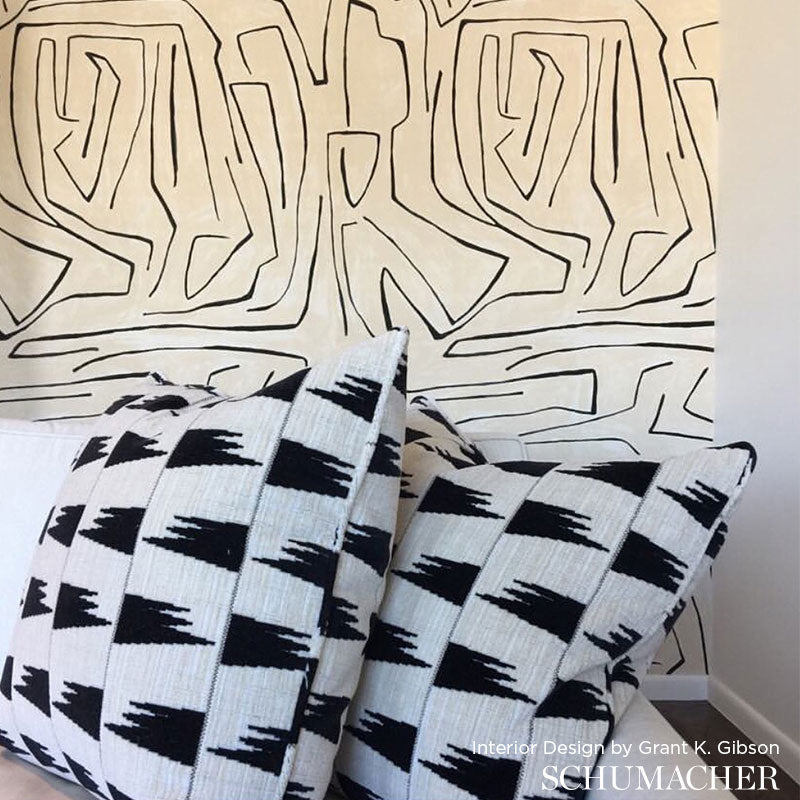 SCHUMACHER  DAVID KAIHOI TUTSI CHENILLE,PATTERN WOVENS CHENILLE,PATTERN WOVENS GREEN   - 71222