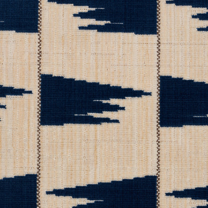 SCHUMACHER  DAVID KAIHOI TUTSI VELVETS,CUT VELVET VELVETS,CUT VELVET BLUE   - 71225