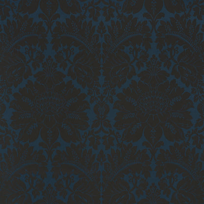 SCHUMACHER  DAMASCO MAGGIORE DAMASCO PATTERN WOVENS PATTERN WOVENS MIDNIGHT   - 71280