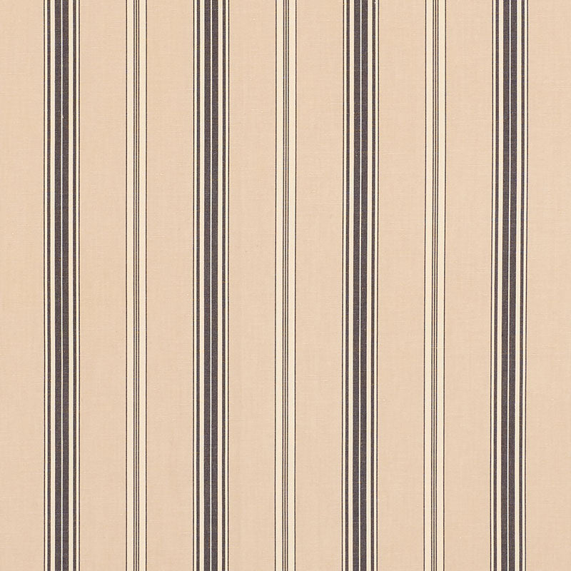 SCHUMACHER  ESSENTIALS: STRIPE II COCO STRIPE PATTERNED WOVENS PATTERNED WOVENS STONE   - 71292