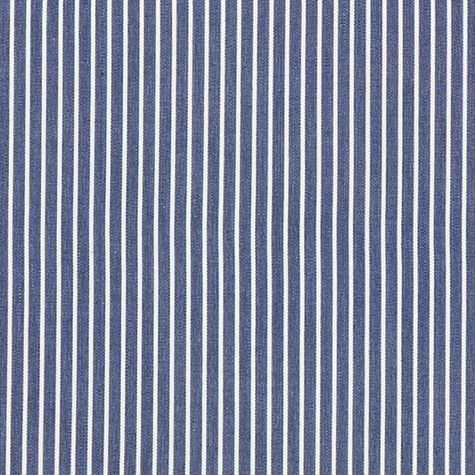 SCHUMACHER  ESSENTIALS: CLASSIC STRIPE EDIE STRIPE PATTERN WOVENS PATTERN WOVENS NAVY   - 71303