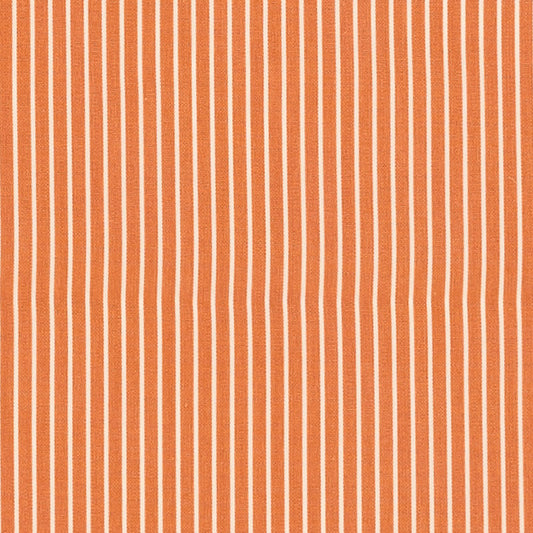 SCHUMACHER  ESSENTIALS: CLASSIC STRIPE EDIE STRIPE PATTERN WOVENS PATTERN WOVENS ORANGE   - 71308