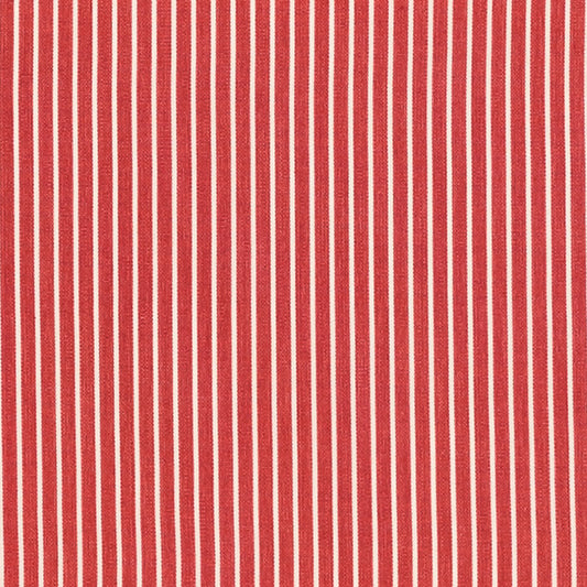 SCHUMACHER  ESSENTIALS: CLASSIC STRIPE EDIE STRIPE PATTERN WOVENS PATTERN WOVENS RED   - 71309