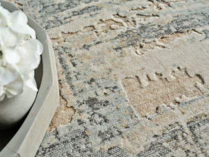 EXQUISITE RUGS   Infinity Indoor Power Loomed    - 7131-2'6"X14'