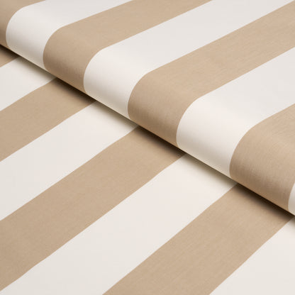 SCHUMACHER  ESSENTIALS: CLASSIC STRIPE ANDY STRIPE PATTERNED WOVENS PATTERNED WOVENS SAND   - 71321
