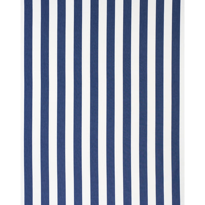 Navy blue vertical stripes on white, bold repeating stripe pattern suitable for wallpaper or fabric.