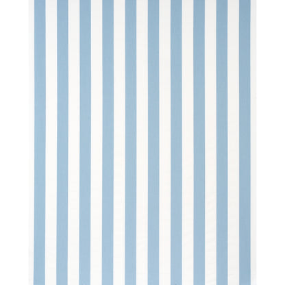 Light blue and white vertical striped pattern; modern wallpaper or gift wrap.