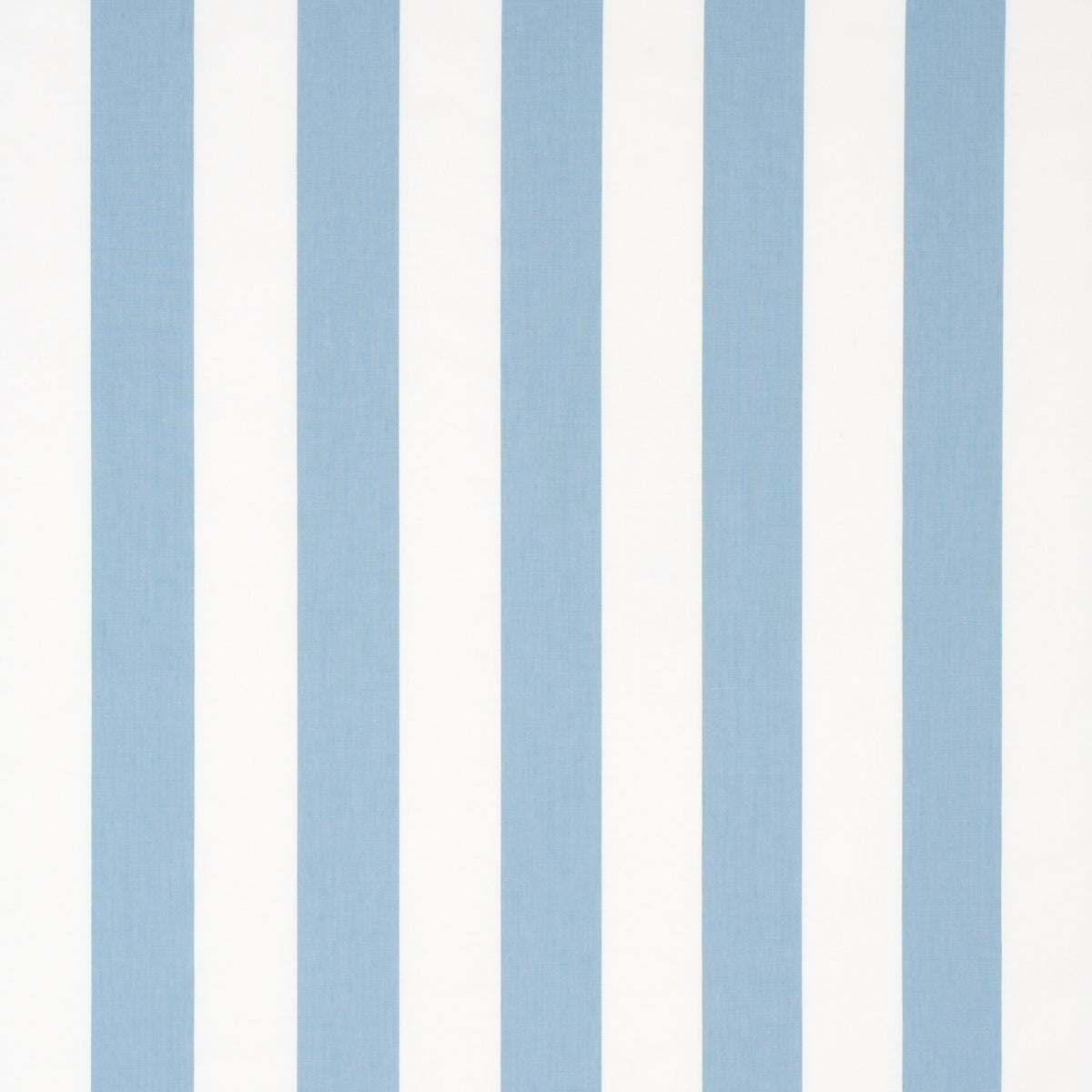 Light blue vertical stripes on white, bold striped pattern suitable for wallpaper or fabric.