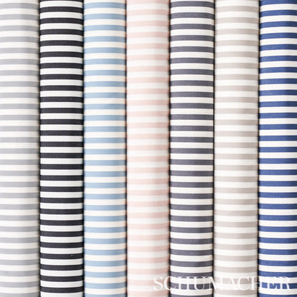SCHUMACHER  ESSENTIALS: CLASSIC STRIPES BRIGITTE STRIPE PATTERNED WOVENS PATTERNED WOVENS SKY   - 71345