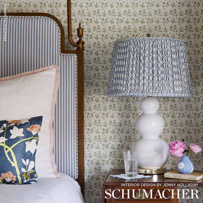 SCHUMACHER  ESSENTIALS: CLASSIC STRIPES BRIGITTE STRIPE PATTERNED WOVENS PATTERNED WOVENS SKY   - 71345