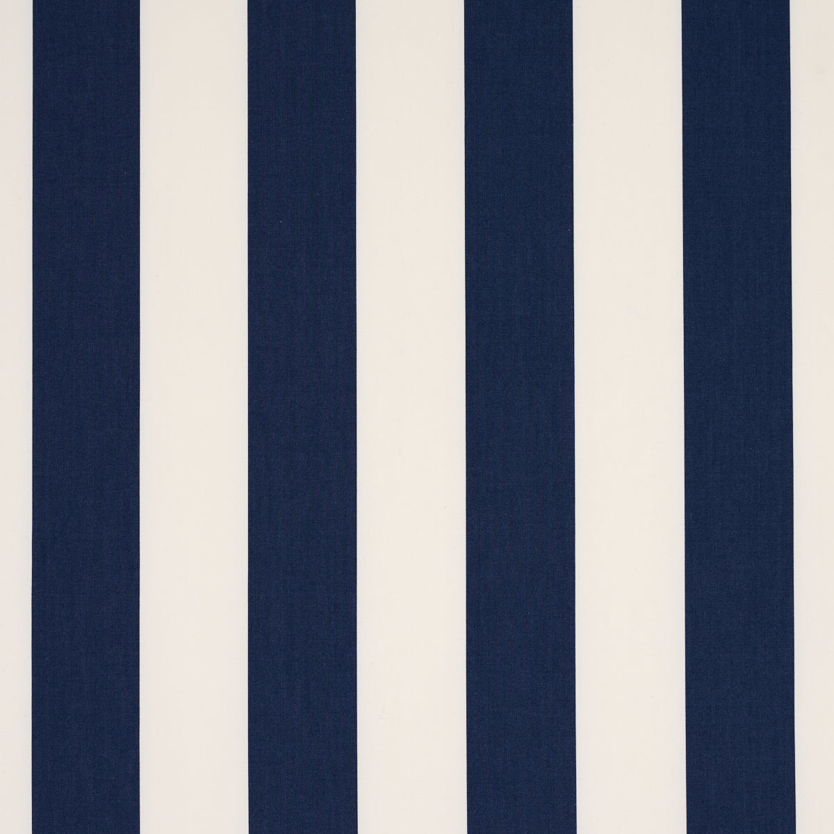 Navy blue & cream vertical striped pattern; versatile fabric or wallpaper for decor or upholstery.