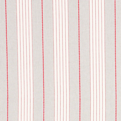 SCHUMACHER  ESSENTIALS: STRIPES AUDREY STRIPE PATTERNED WOVENS PATTERNED WOVENS GREY , RED   - 71373