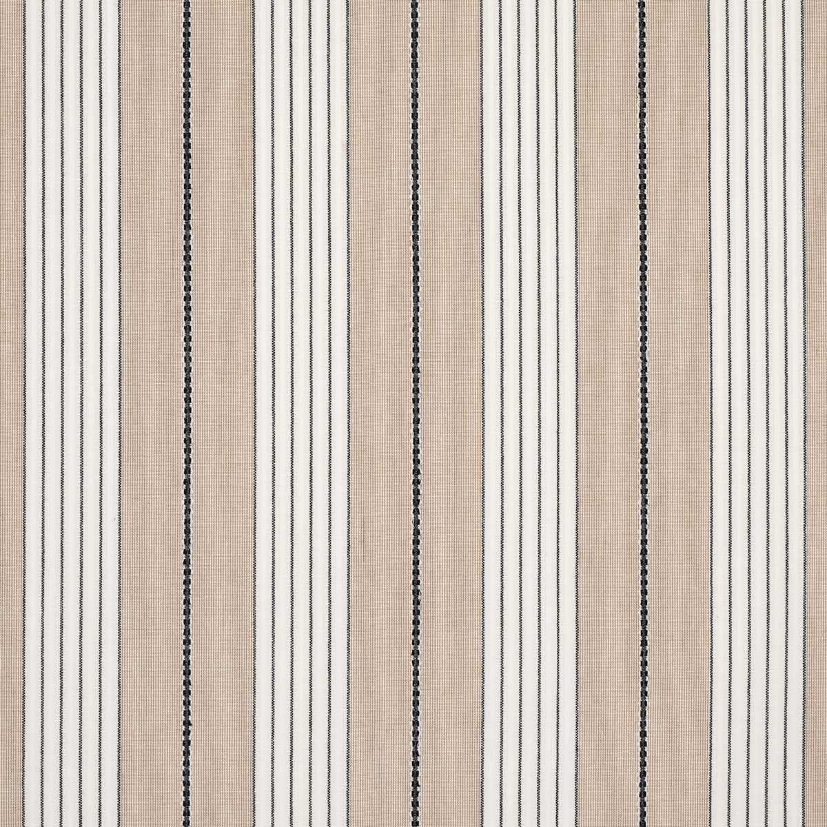 SCHUMACHER  STRIPES REVISITS AUDREY STRIPE PATTERN WOVENS PATTERN WOVENS NATURAL   - 71375