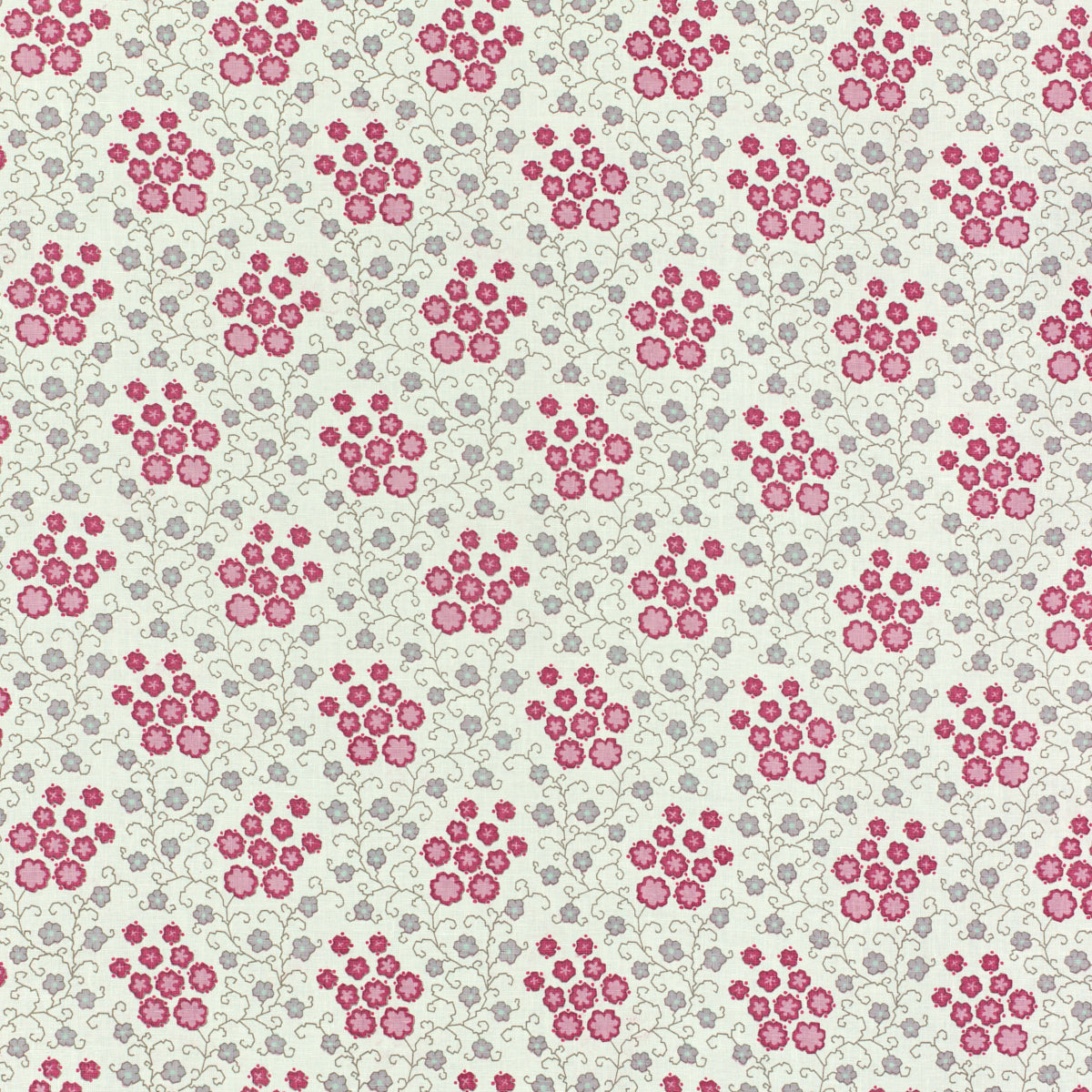 SCHUMACHER  RAOUL TEXTILES ZELDA PRINTS PRINTS LAVENDER   - 713B68