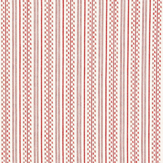 SCHUMACHER  ESSENTIALS: STRIPES JACK STRIPE PATTERN WOVENS PATTERN WOVENS RED   - 71415