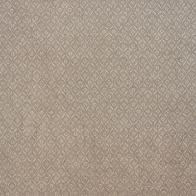 Beige-taupe fabric with a tiny diamond lattice pattern and subtle woven texture.