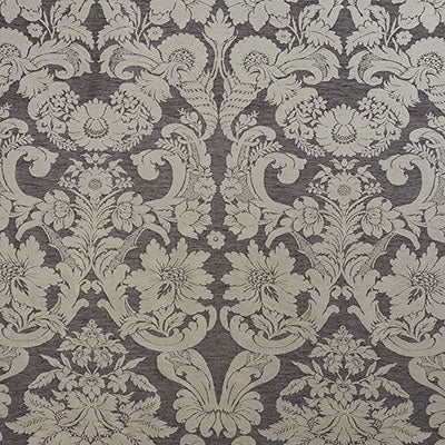 SCHUMACHER  NEW OPULENCE ALENTO DAMASCO PATTERN WOVENS,SILKS & SATIN PATTERN WOVENS,SILKS & SATIN MERCURY   - 71520