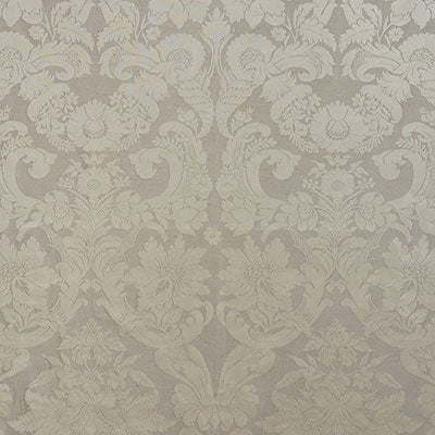 SCHUMACHER  NEW OPULENCE ALENTO DAMASCO PATTERN WOVENS,SILKS & SATIN PATTERN WOVENS,SILKS & SATIN PEWTER   - 71521