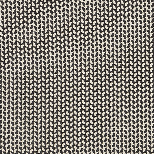 SCHUMACHER  ESSENTIALS: LUXE UPHOLSTERY FABRICS EMILE PATTERN WOVENS PATTERN WOVENS CHARCOAL   - 71560
