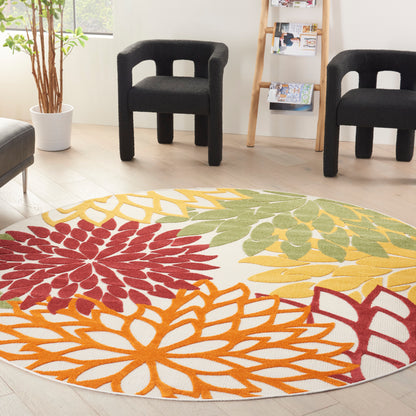Nourison Rugs Nourison Home   Tropical 8' X Round    - 099446826978