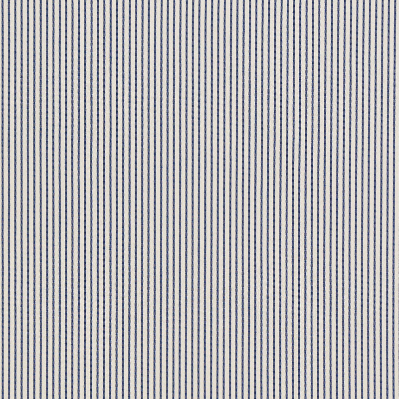 SCHUMACHER FABRIC  INDOOR-OUTDOOR PRINTS & WOVENS STITCHED STRIPE INDOOR/OUTDOOR   NAVY   - 71743
