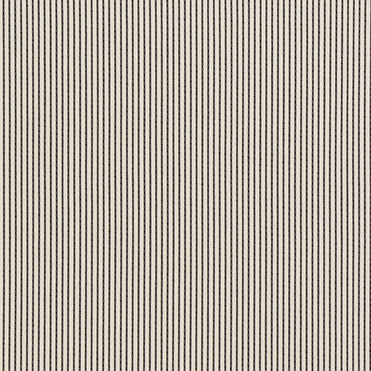 SCHUMACHER  INDOOR/OUTDOOR STRIPES STITCHED STRIPE INDOOR/OUTDOOR PATTERN WOVENS,HIGH PERFORMANCE,INDOOR/OUTDOOR PATTERN WOVENS,HIGH PERFORMANCE,INDOOR/OUTDOOR BLACK   - 71744