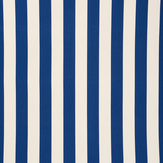 SCHUMACHER  INDOOR/OUTDOOR STRIPES CABANA STRIPE INDOOR/OUTDOOR INDOOR/OUTDOOR,HIGH PERFORMANCE,PATTERN WOVENS INDOOR/OUTDOOR,HIGH PERFORMANCE,PATTERN WOVENS INDIGO   - 71750