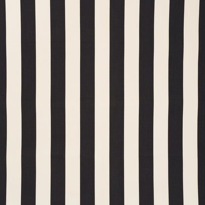 SCHUMACHER  INDOOR/OUTDOOR STRIPES CABANA STRIPE INDOOR/OUTDOOR PATTERNED WOVENS PATTERNED WOVENS BLACK   - 71756