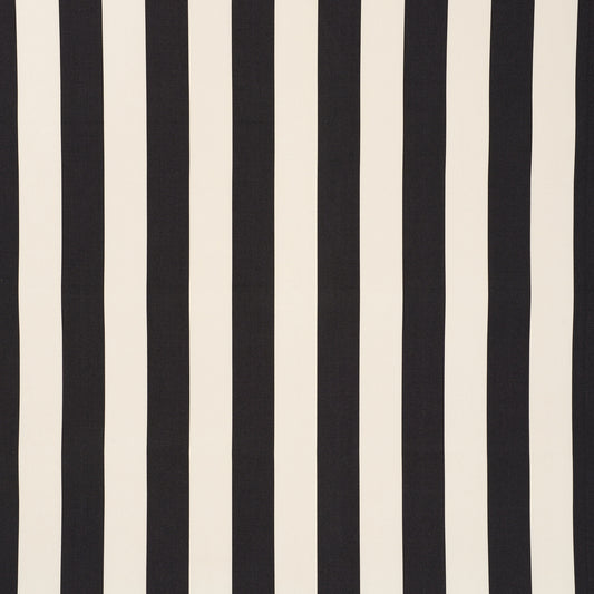 SCHUMACHER  INDOOR/OUTDOOR STRIPES CABANA STRIPE INDOOR/OUTDOOR PATTERNED WOVENS PATTERNED WOVENS BLACK   - 71756