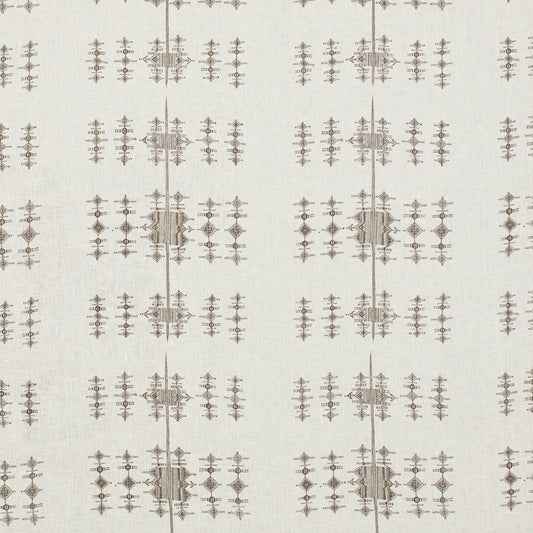 SCHUMACHER  RAOUL TEXTILES FULANI PRINTS PRINTS EBONY   - 717H91