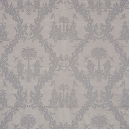 SCHUMACHER FABRIC  SCHUMACHER FABRIC CLASSICS CHINOISERIE ROYALE   PLATINUM   - 71831