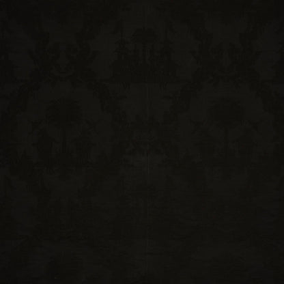 SCHUMACHER  SCHUMACHER CLASSICS CHINOISERIE ROYALE PATTERN WOVENS,SILKS & SATIN PATTERN WOVENS,SILKS & SATIN BLACK   - 71833
