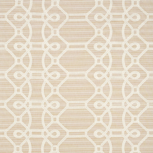 SCHUMACHER  HAPPY TOGETHER ZIZ EMBROIDERY EMBROIDERIES EMBROIDERIES NATURAL   - 71934