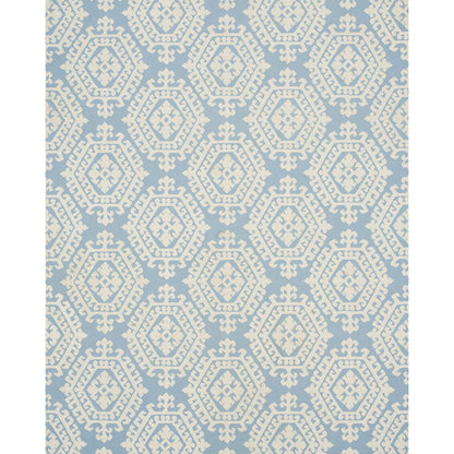 SCHUMACHER  PREPPY CHIC OMAR EMBROIDERY PATTERN WOVENS PATTERN WOVENS SKY   - 71945