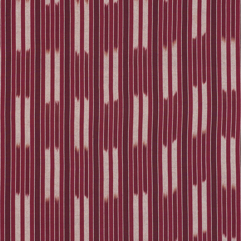 SCHUMACHER  CARAVANNE CUSCO IKAT PATTERN WOVENS PATTERN WOVENS BERRY   - 71972