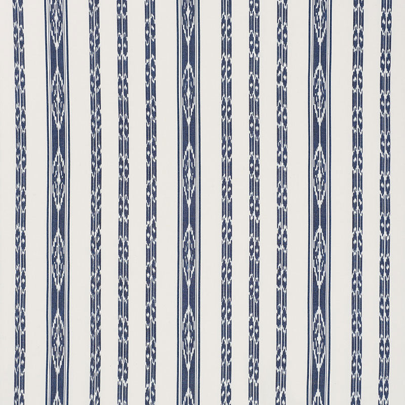 SCHUMACHER  CARAVANNE MARIAM IKAT PATTERN WOVENS PATTERN WOVENS NAVY   - 71980