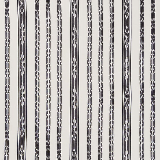 SCHUMACHER  CARAVANNE MARIAM IKAT PATTERN WOVENS PATTERN WOVENS BLACK   - 71982