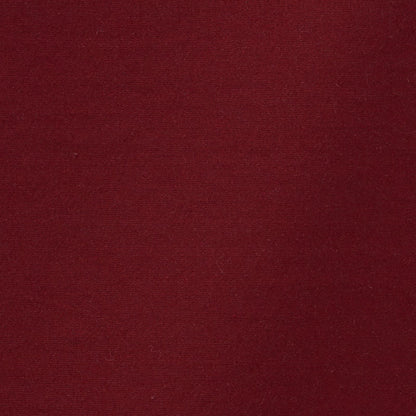 Deep burgundy fabric close-up with a smooth, even weave and rich color.