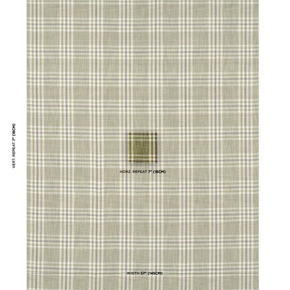 SCHUMACHER  LUXE LODGE MARIGA PATTERN WOVENS PATTERN WOVENS GREEN   - 72063