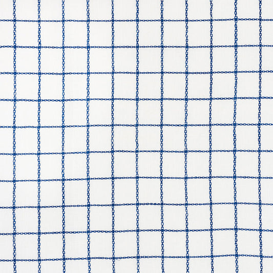 SCHUMACHER  COUNTRY CHIC AGNES SHEER SHEERS & CASEMENTS SHEERS & CASEMENTS NAVY   - 72080