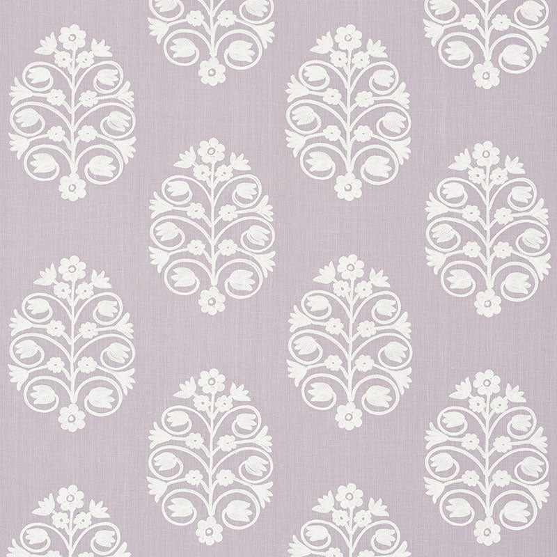 SCHUMACHER  UNCOMMON THREADS TALITHA EMBROIDERY EMBROIDERIES,SHEERS & CASEMENTS EMBROIDERIES,SHEERS & CASEMENTS WISTERIA   - 72091