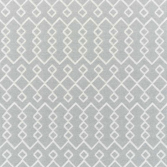 SCHUMACHER  ESSENTIALS: MID-SCALE UPHOLSTERY BRICOLETTE PATTERNED WOVENS PATTERNED WOVENS GREY   - 72112