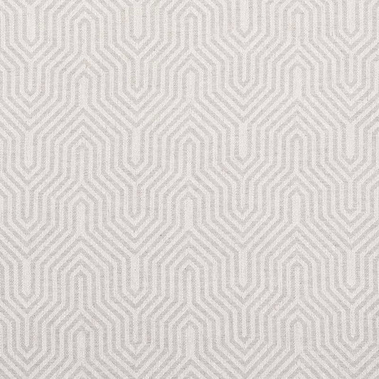 SCHUMACHER  ESSENTIALS: MID-SCALE UPHOLSTERY FABRICS EUREKA PATTERN WOVENS PATTERN WOVENS LIMESTONE   - 72121