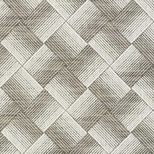 SCHUMACHER  ESSENTIALS: MID-SCALE UPHOLSTERY FABRICS ASHBERG PATTERNED WOVENS PATTERNED WOVENS CHARCOAL   - 72141