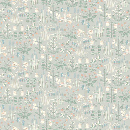 SCHUMACHER  Borastapeter STRAWBERRY FIELD   DOVE   - 7216