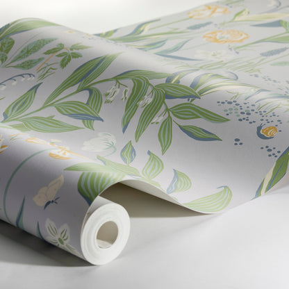 SCHUMACHER  Borastapeter SPRING GARDEN   LEAF MULTI   - 7220