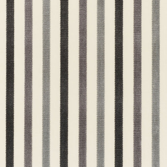 SCHUMACHER  FRENCH REVOLUTION LE MATELOT CUT VELVET CUT VELVET CHARCOAL   - 72293